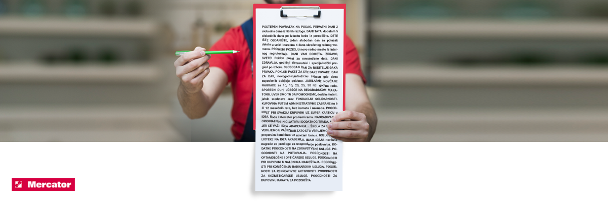 Nova radna mesta i dugačak spisak benefita: sve o uslovima koje nudi kompanija Mercator-S